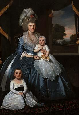 Ralph Earl Mrs Benjamin Tallmadge oil painting image
